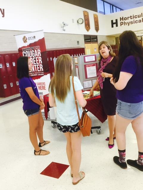 Students at Career Fair